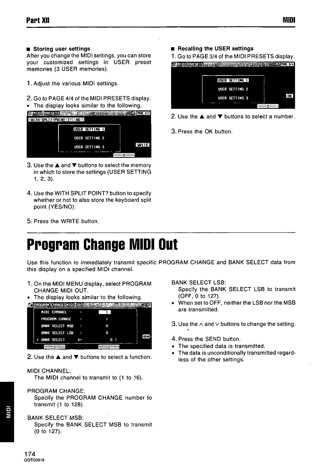 Technics SX-KN6500 manual 