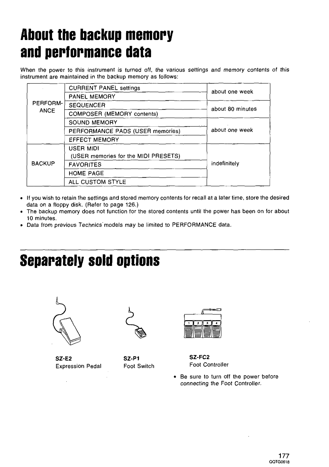 Technics SX-KN6500 manual 