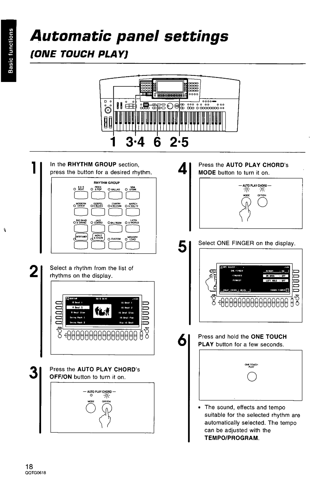 Technics SX-KN6500 manual 