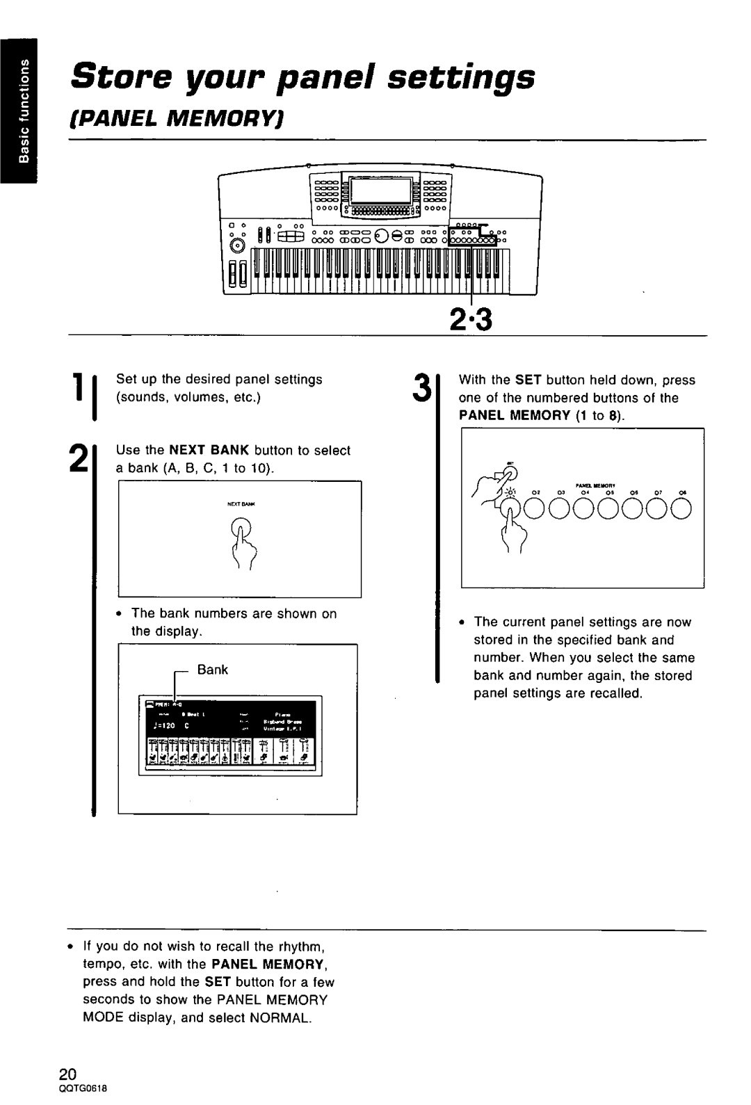 Technics SX-KN6500 manual 