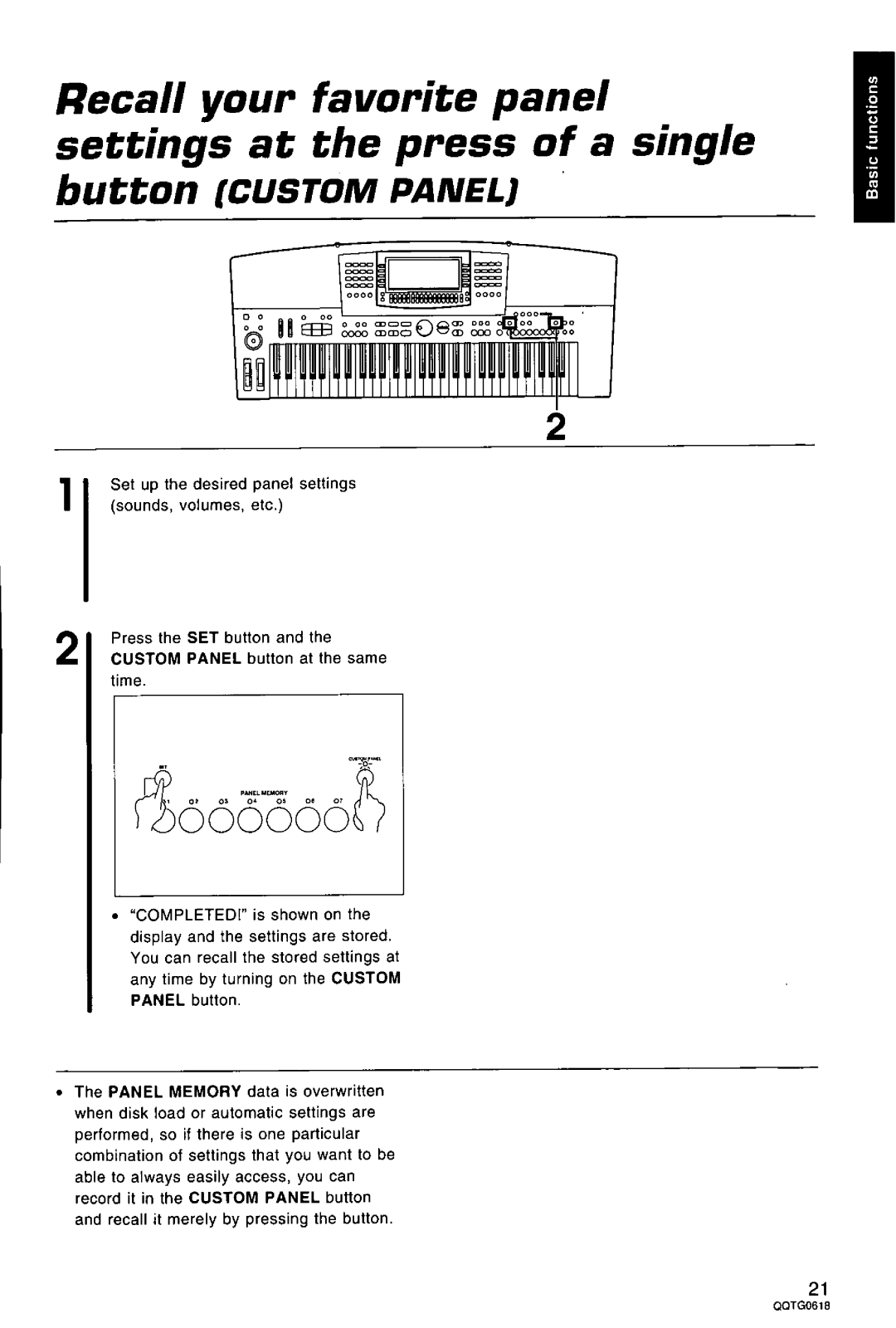 Technics SX-KN6500 manual 