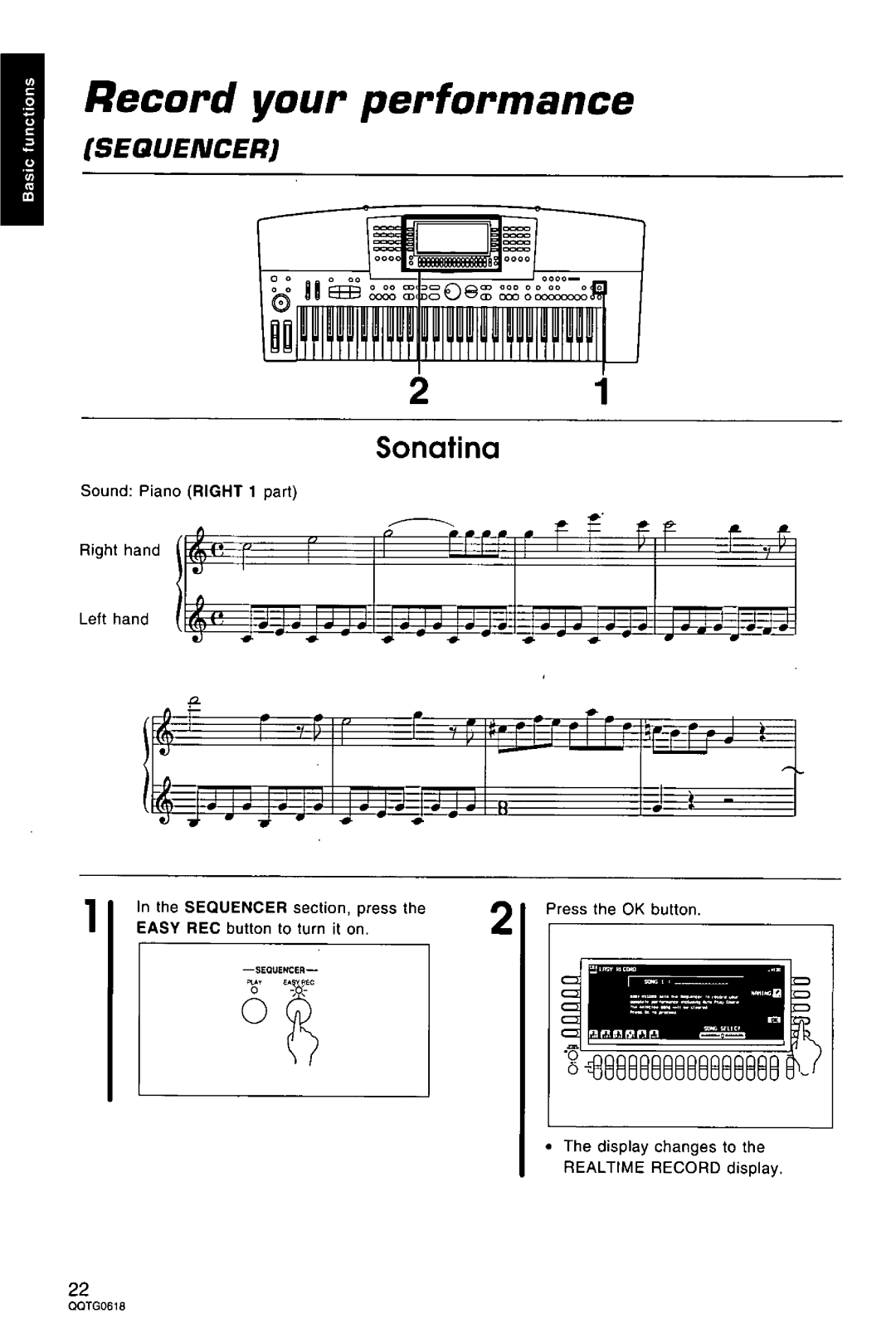 Technics SX-KN6500 manual 