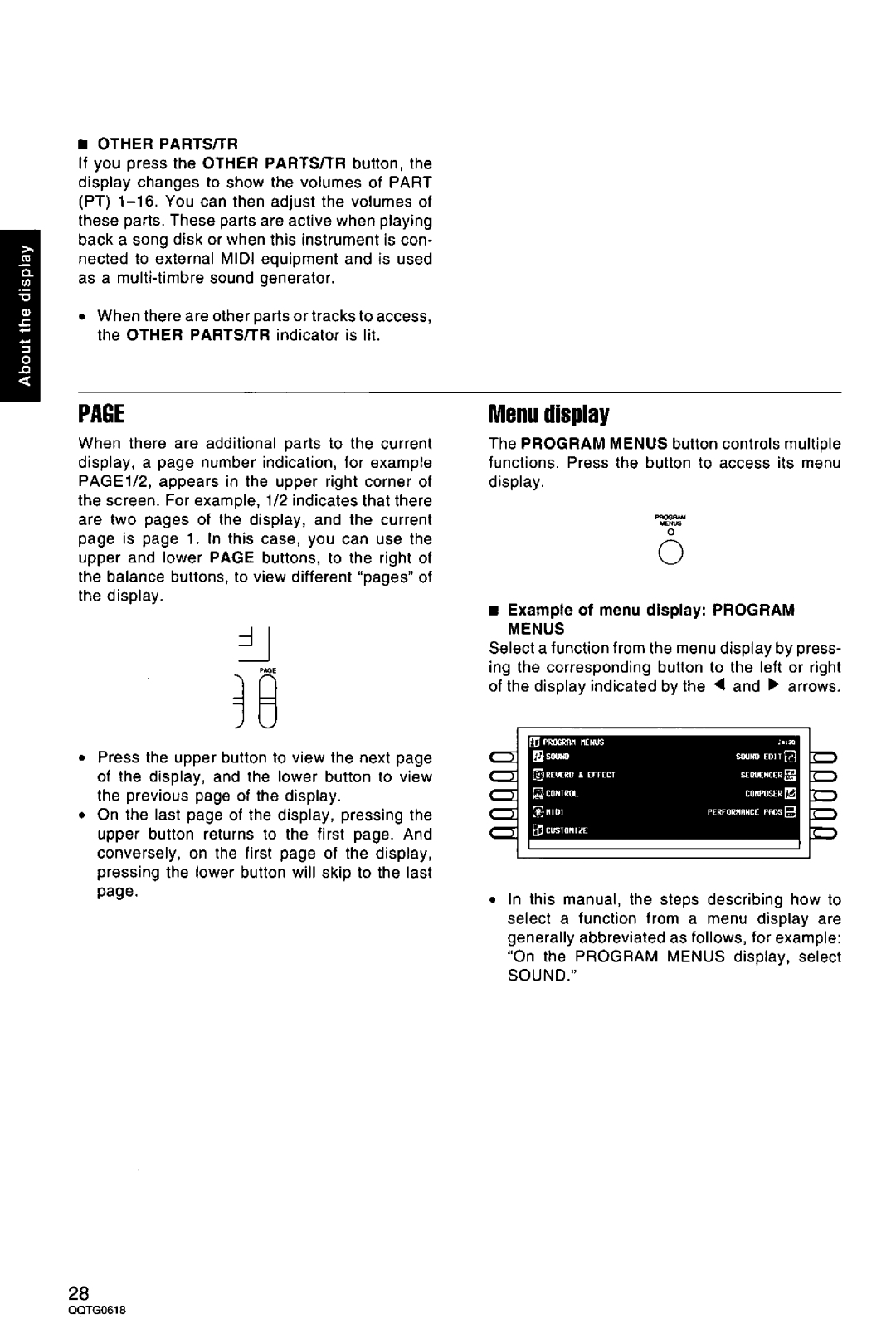 Technics SX-KN6500 manual 