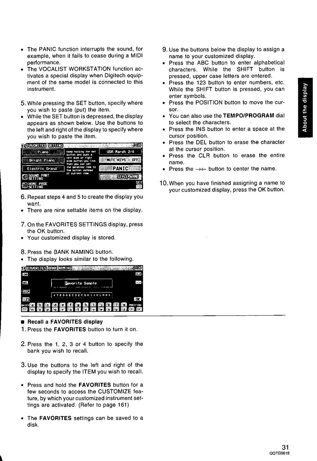 Technics SX-KN6500 manual 