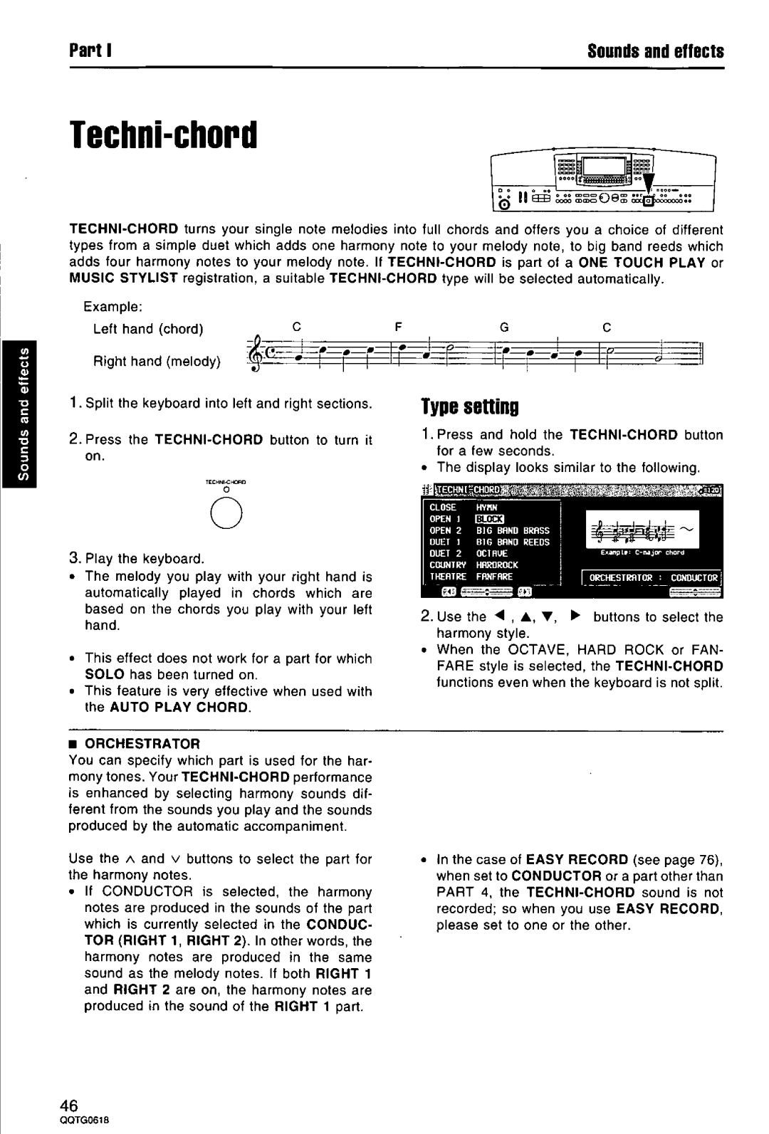 Technics SX-KN6500 manual 