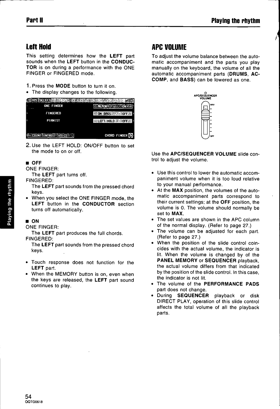 Technics SX-KN6500 manual 