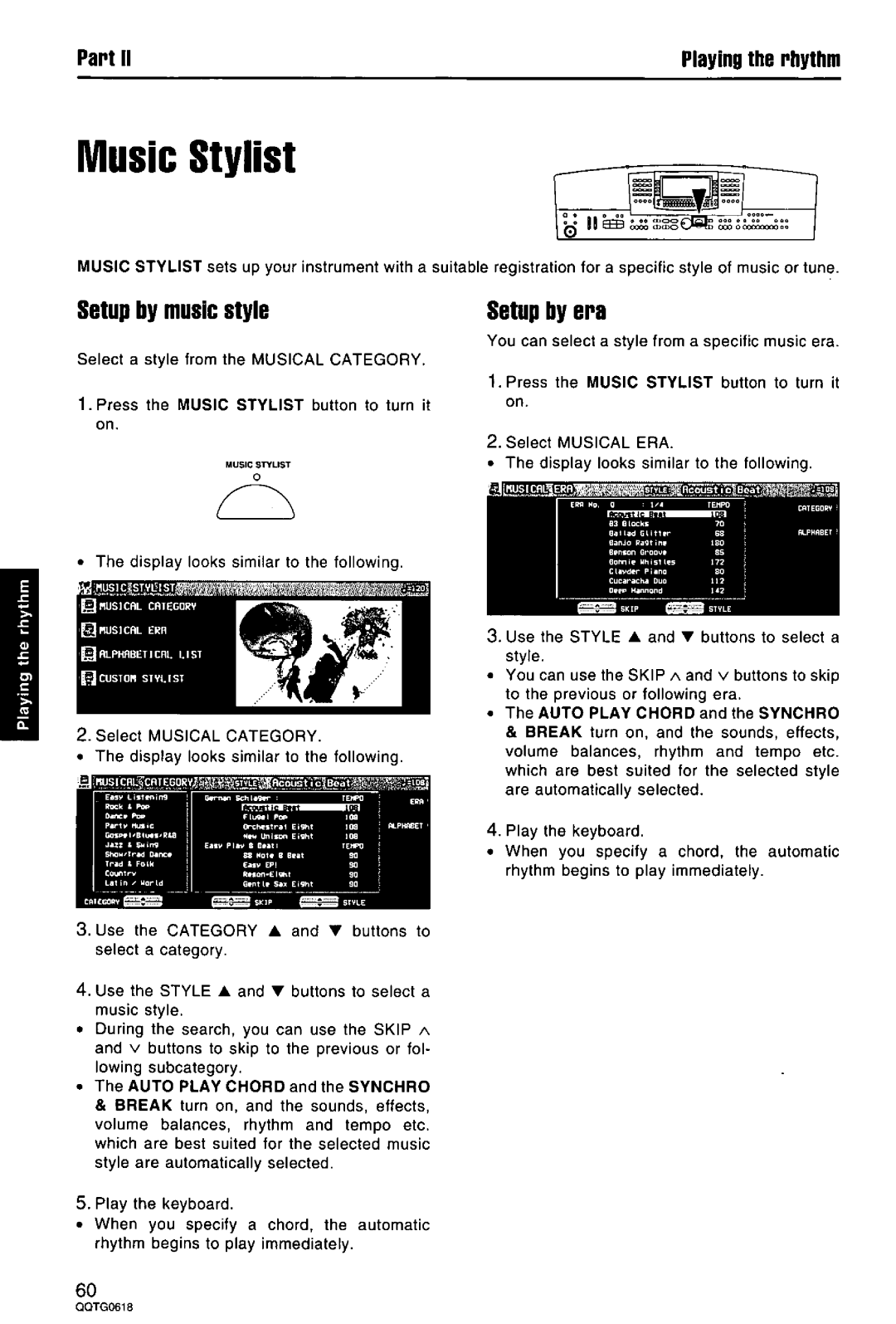 Technics SX-KN6500 manual 