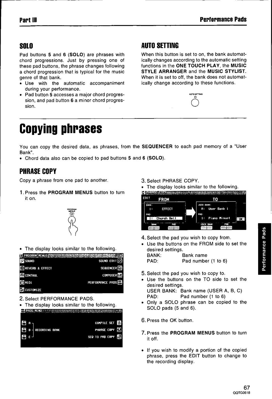 Technics SX-KN6500 manual 