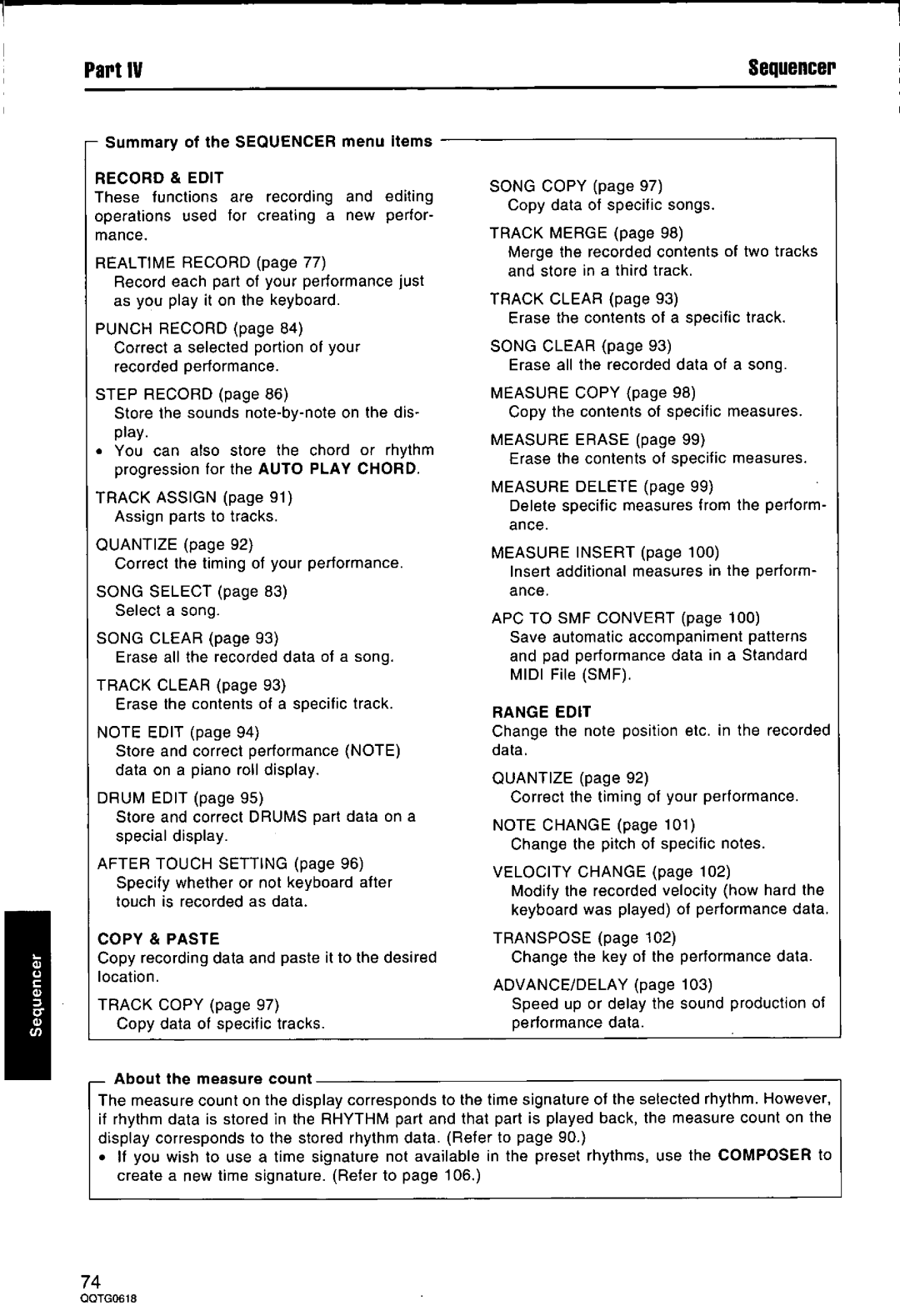 Technics SX-KN6500 manual 