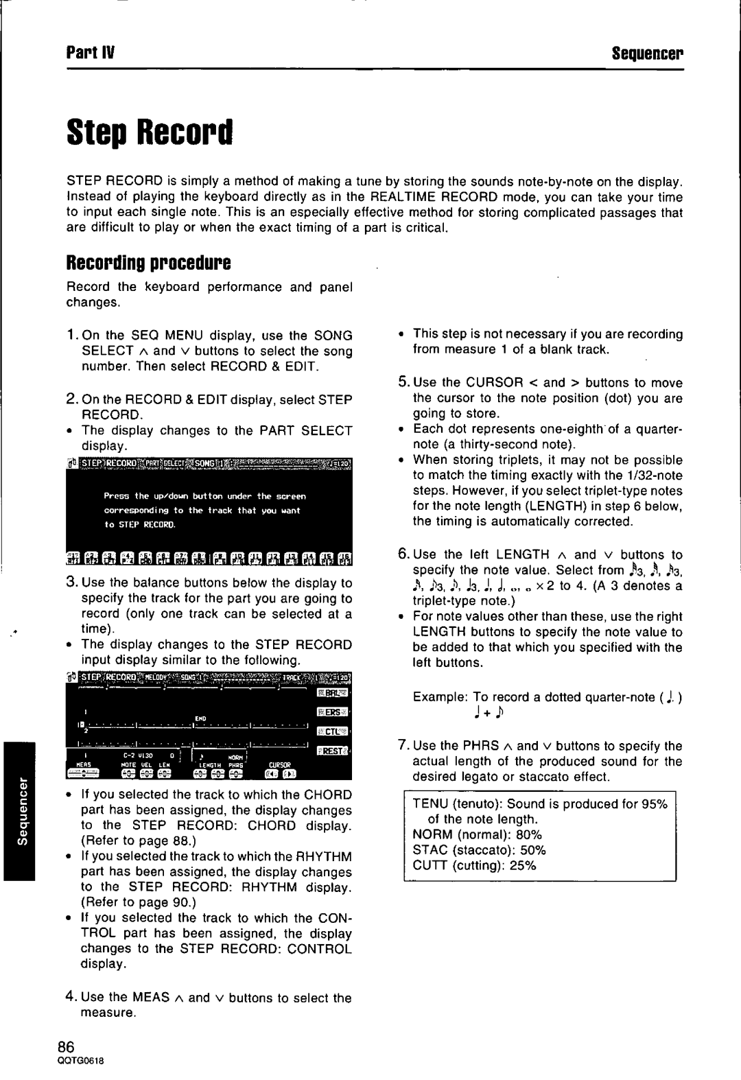 Technics SX-KN6500 manual 