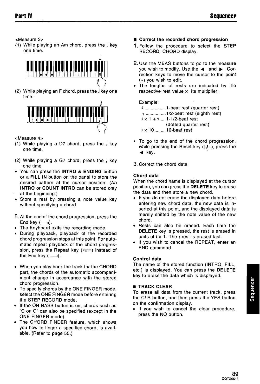 Technics SX-KN6500 manual 