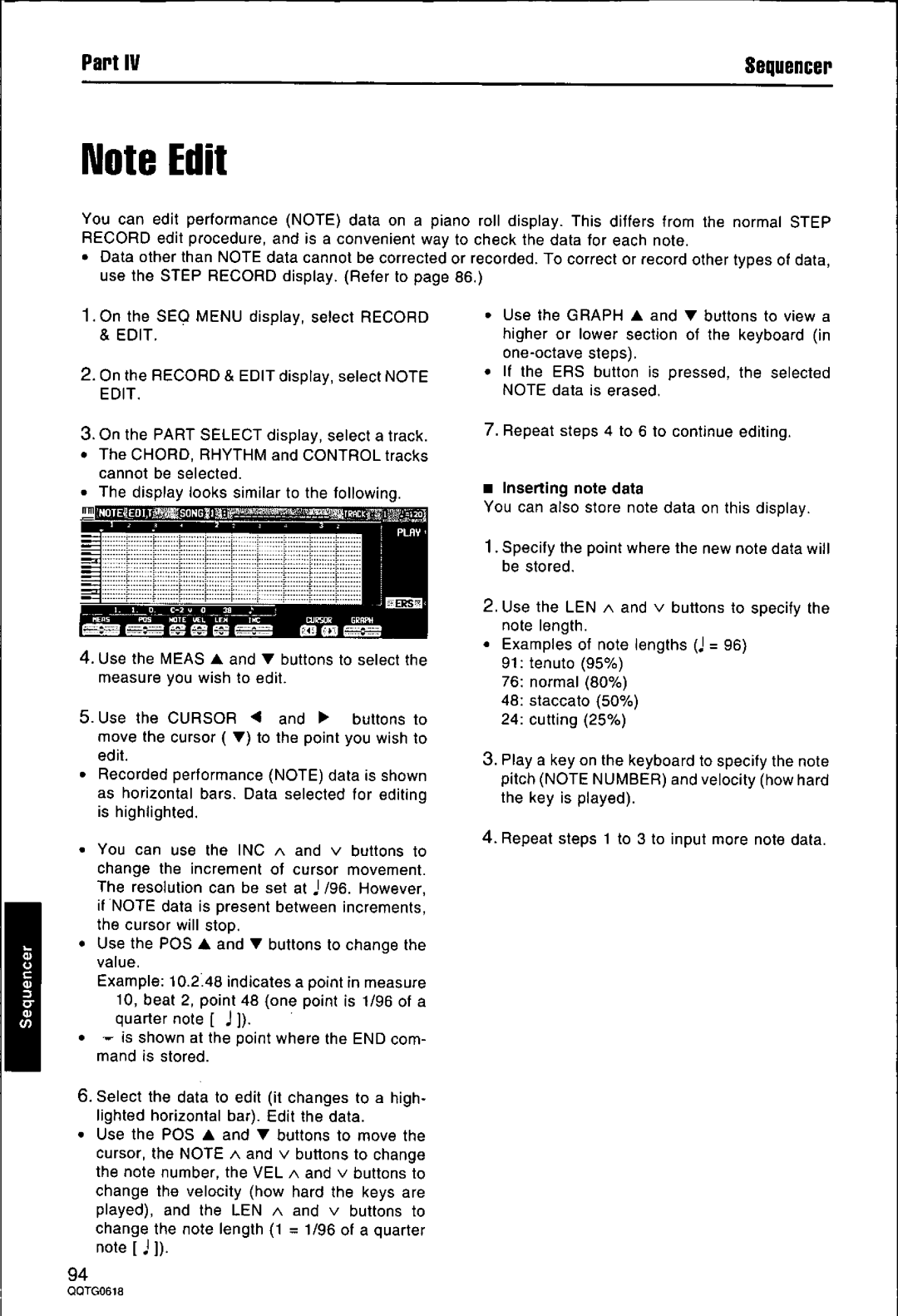 Technics SX-KN6500 manual 