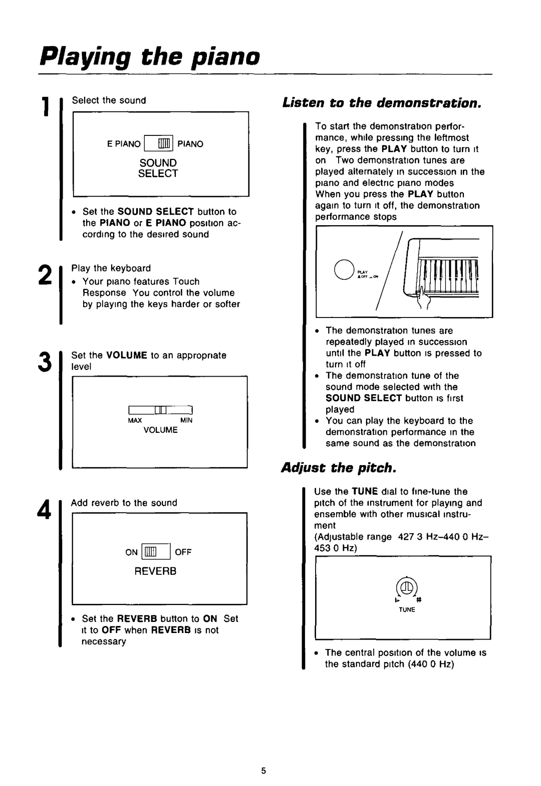 Technics SX-P30 manual 