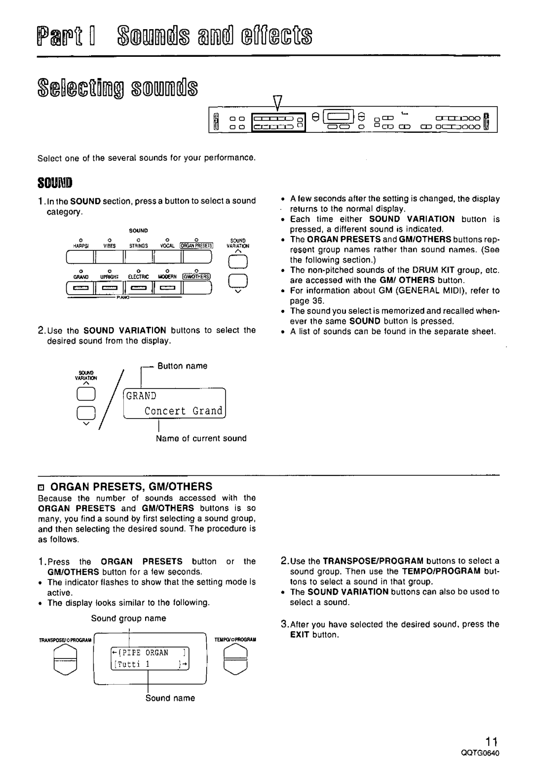 Technics SX-PX665 manual 