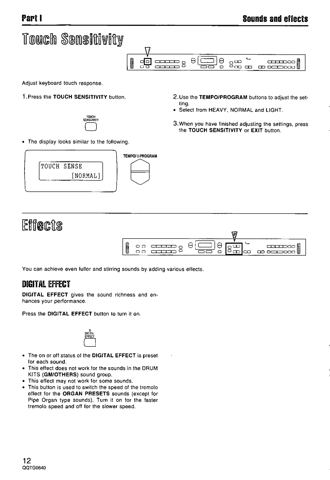 Technics SX-PX665 manual 