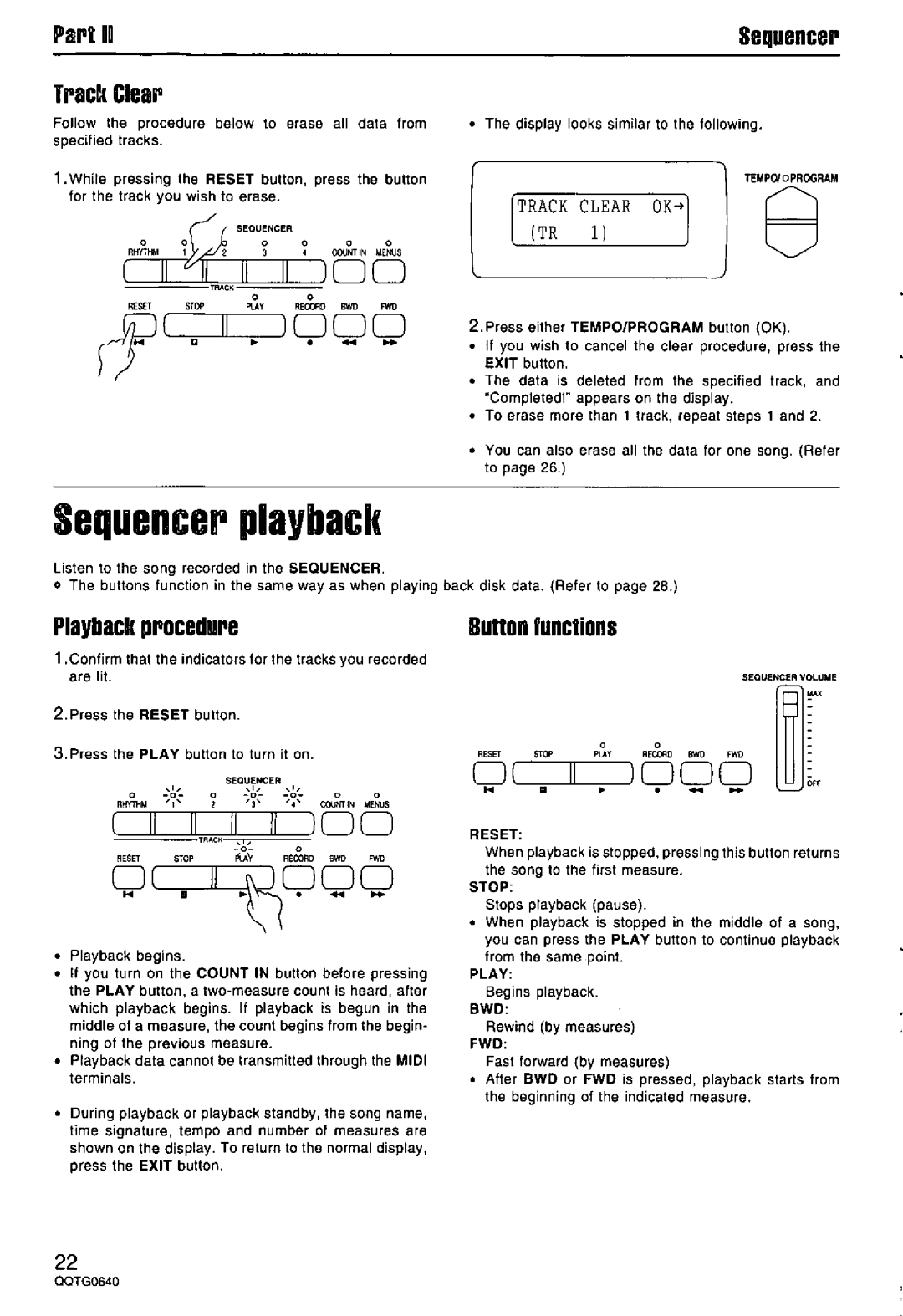 Technics SX-PX665 manual 