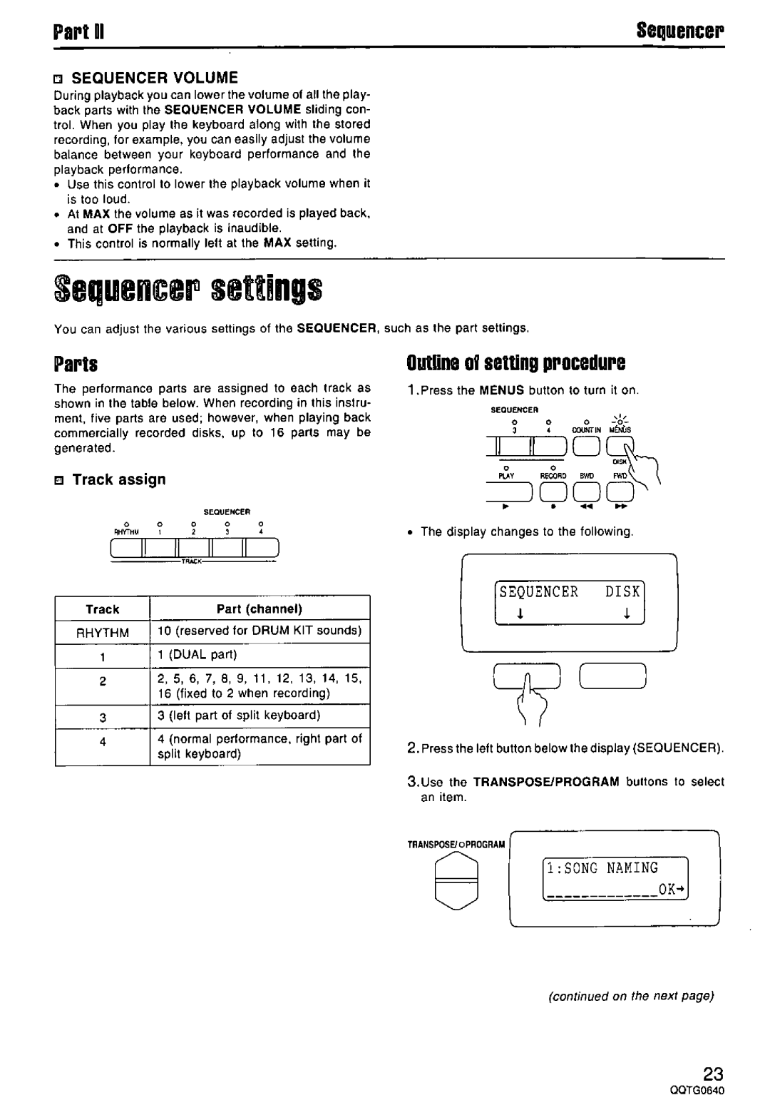 Technics SX-PX665 manual 