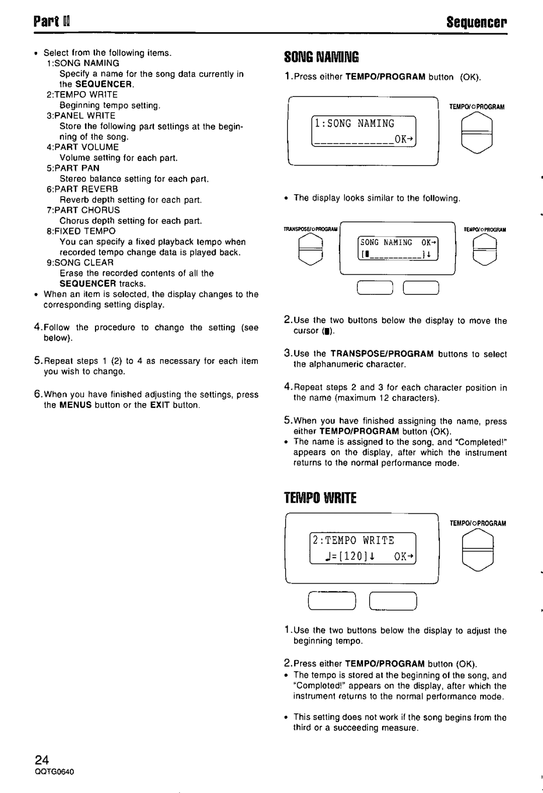 Technics SX-PX665 manual 