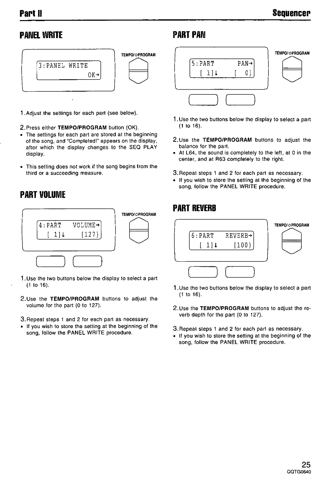 Technics SX-PX665 manual 