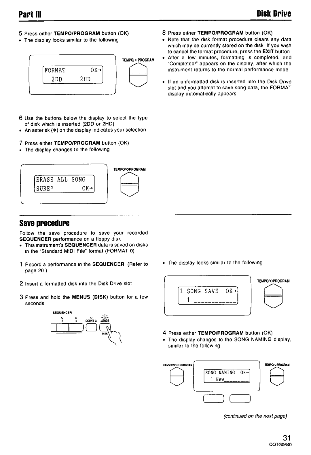 Technics SX-PX665 manual 