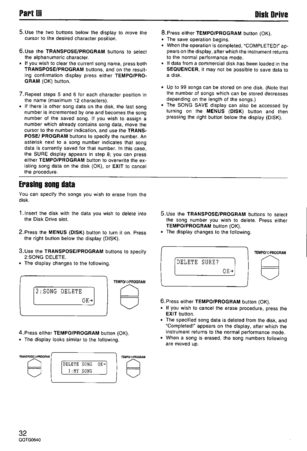 Technics SX-PX665 manual 