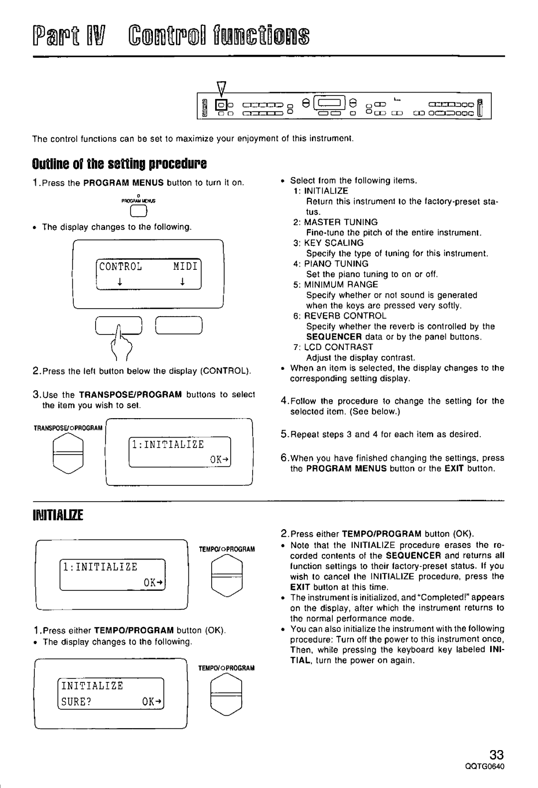 Technics SX-PX665 manual 