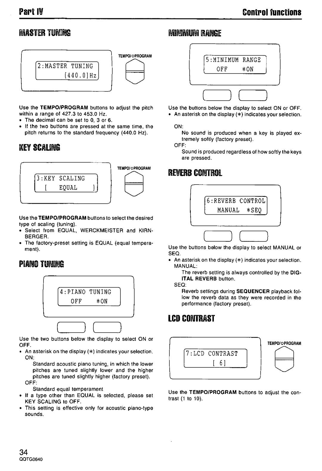 Technics SX-PX665 manual 