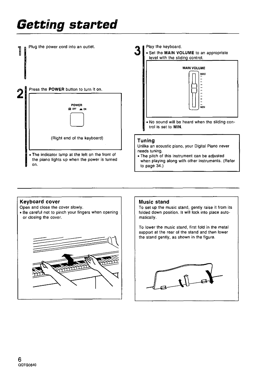 Technics SX-PX665 manual 