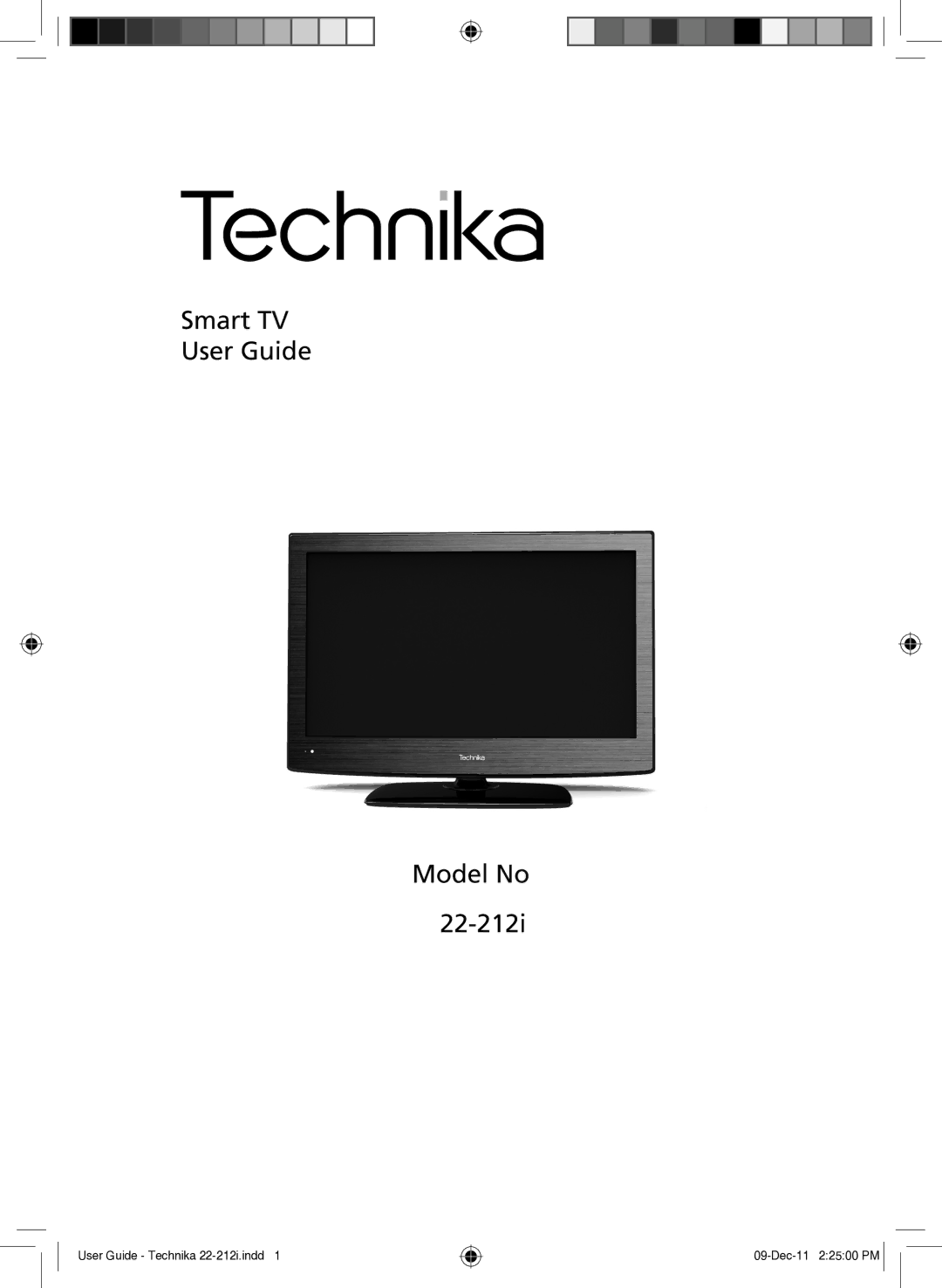 Technika manual Smart TV User Guide Model No 22-212i 