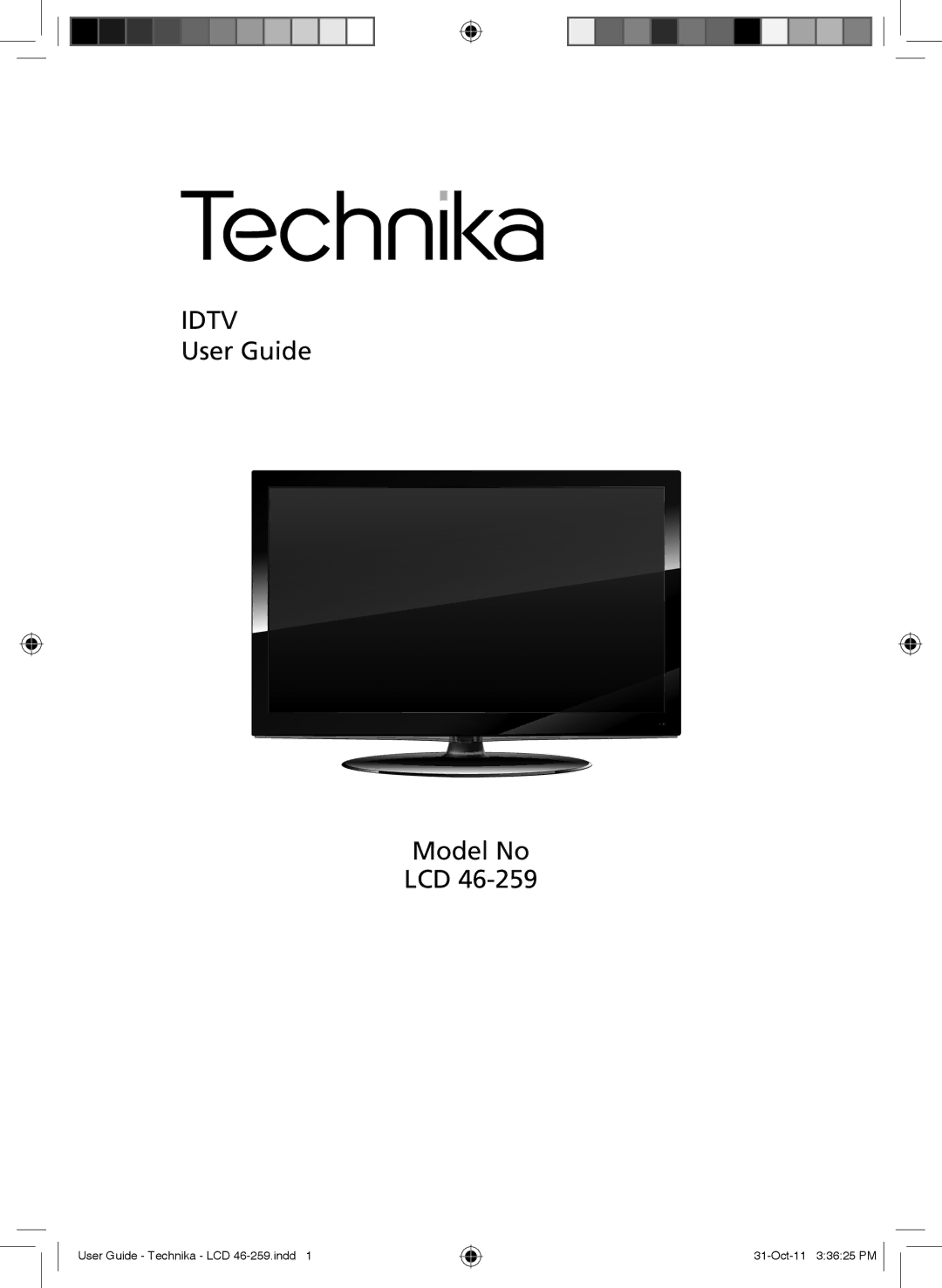 Technika LCD 46-259 manual Idtv 