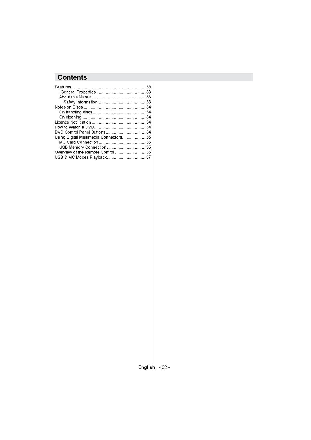 Technika LCD22-921 manual Pause 