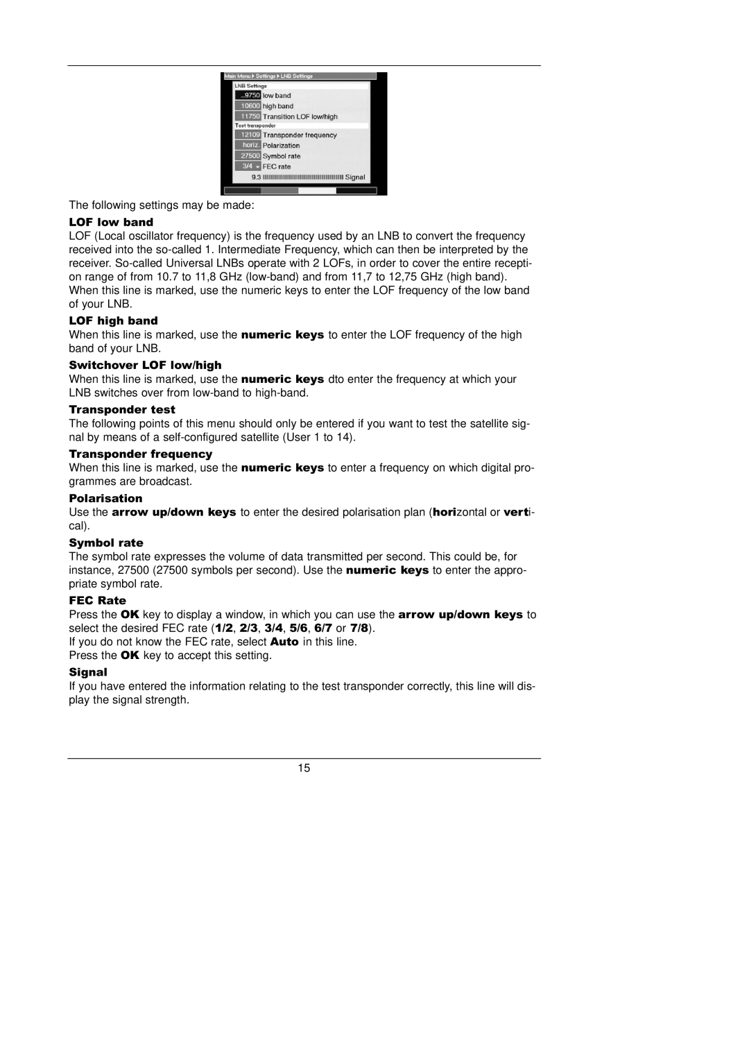 TechniSat 1 manual 