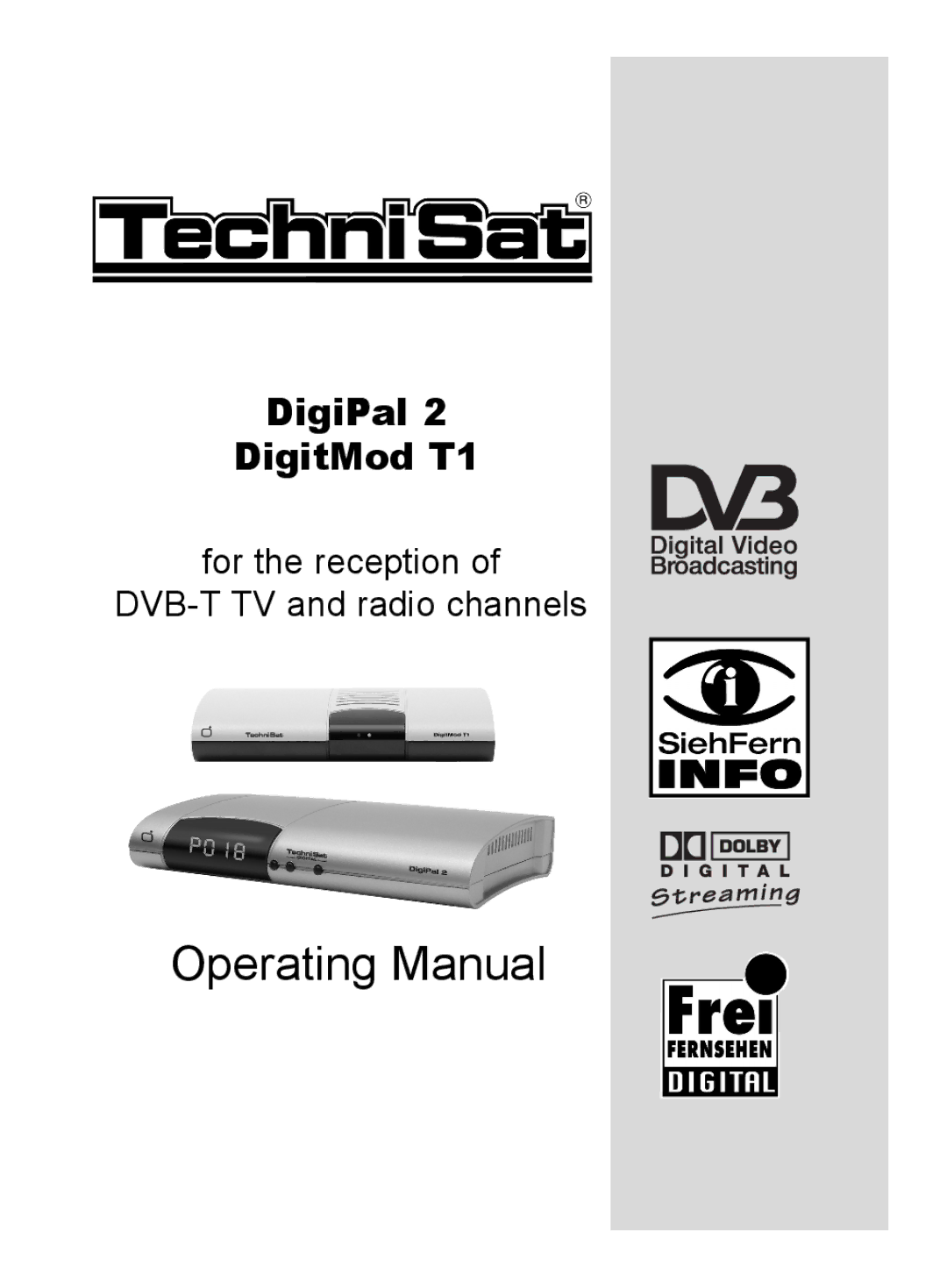 TechniSat DigitMod T1 manual Operating Manual 