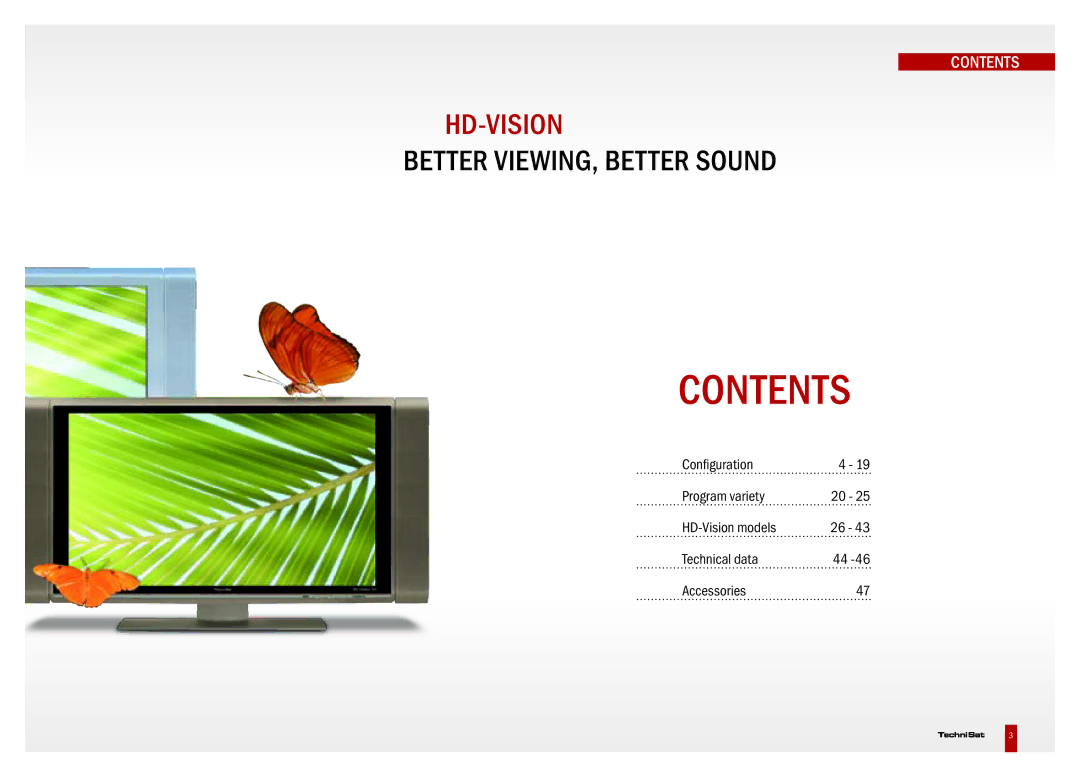 TechniSat DVB-S, DVB-T, DVB-C manual Contents 