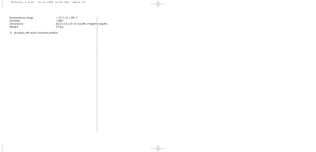 TechniSat MultyFocus operating instructions Focus 2.6.95 14.12.1999 1039 Uhr Seite 