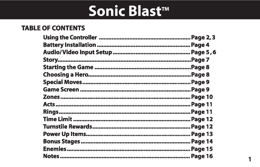 Techno Source Sonic Blast manual 