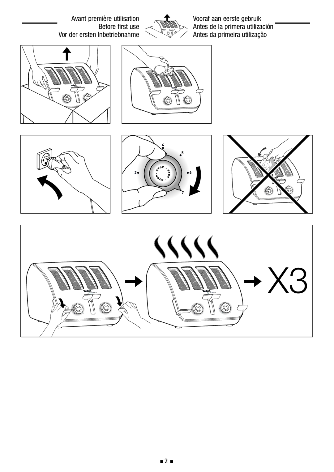 Tefal 532718 manual 