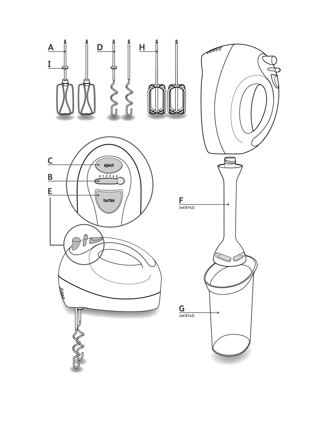 Tefal 8.14E+36 manual 