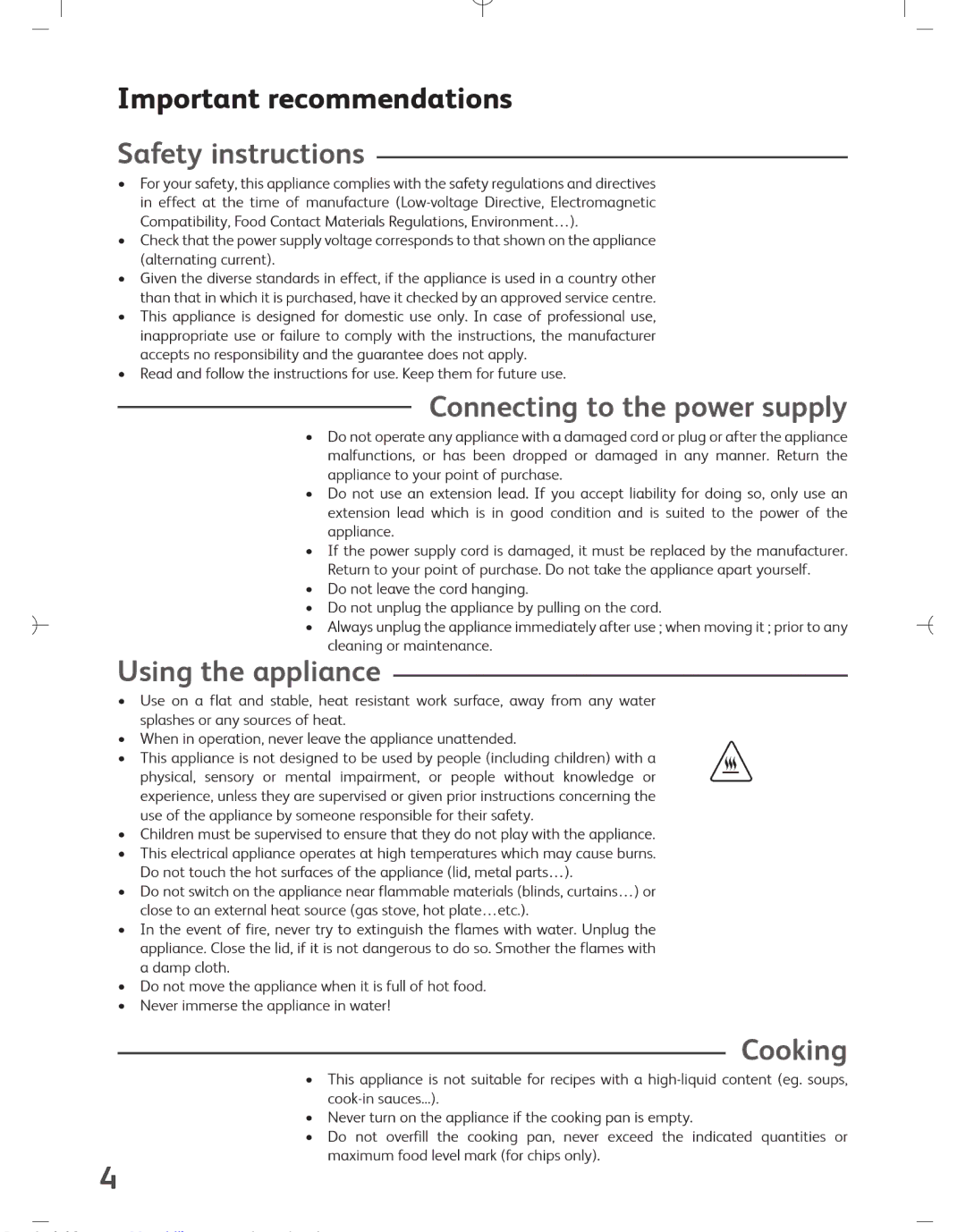 Tefal ACTIFRY manual 