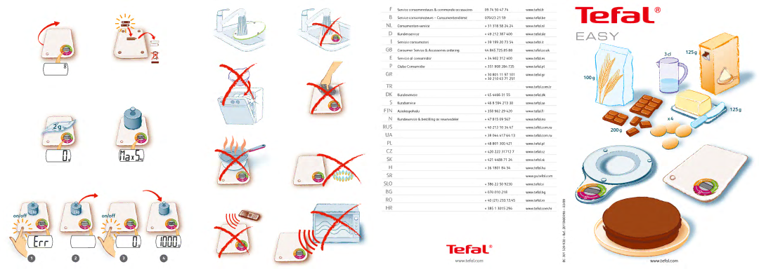 Tefal BC5060B9, BC5060A9, BC5060A2, BC5060B1 manual 