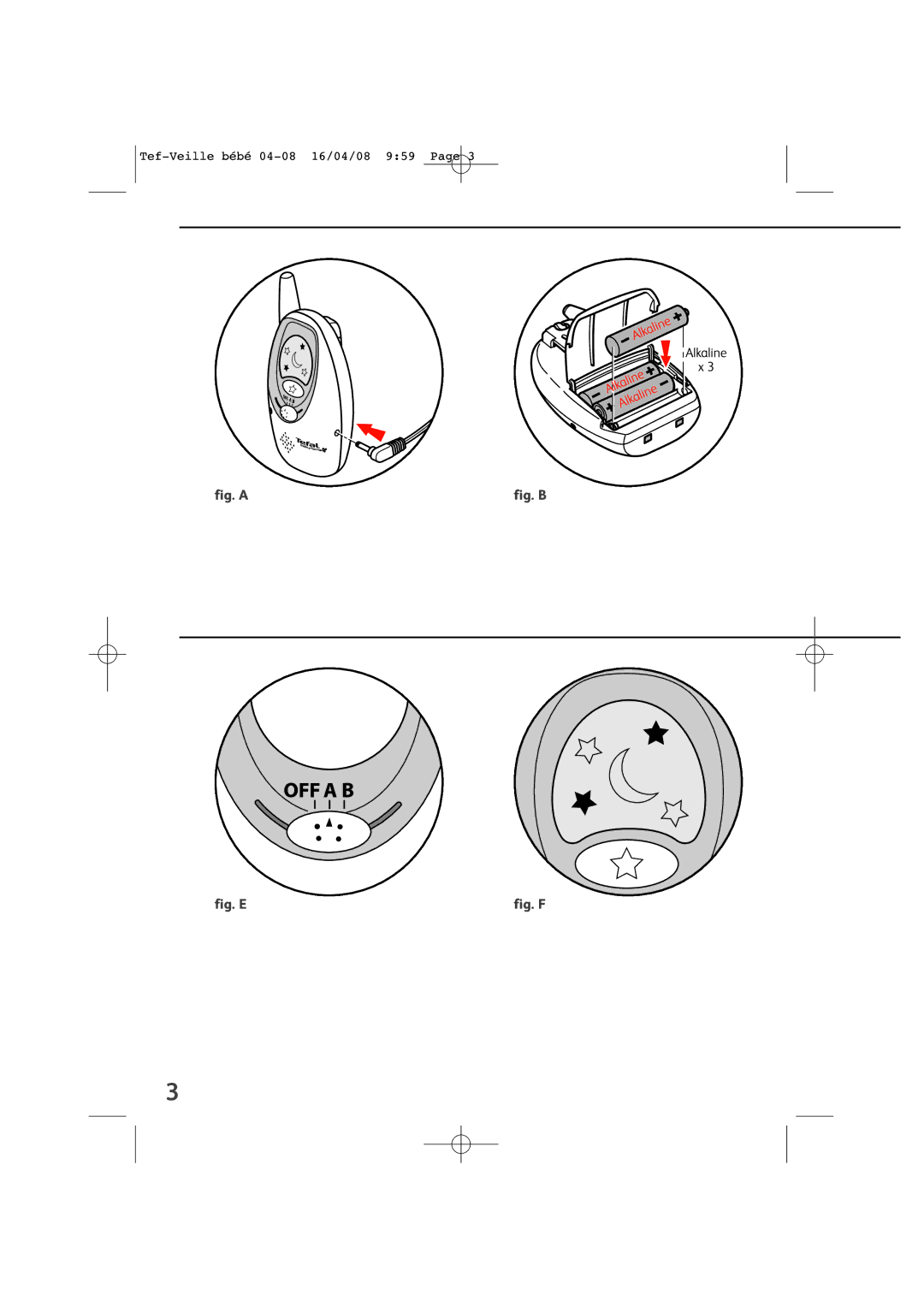 Tefal BH1200J9 manual Fig. a 