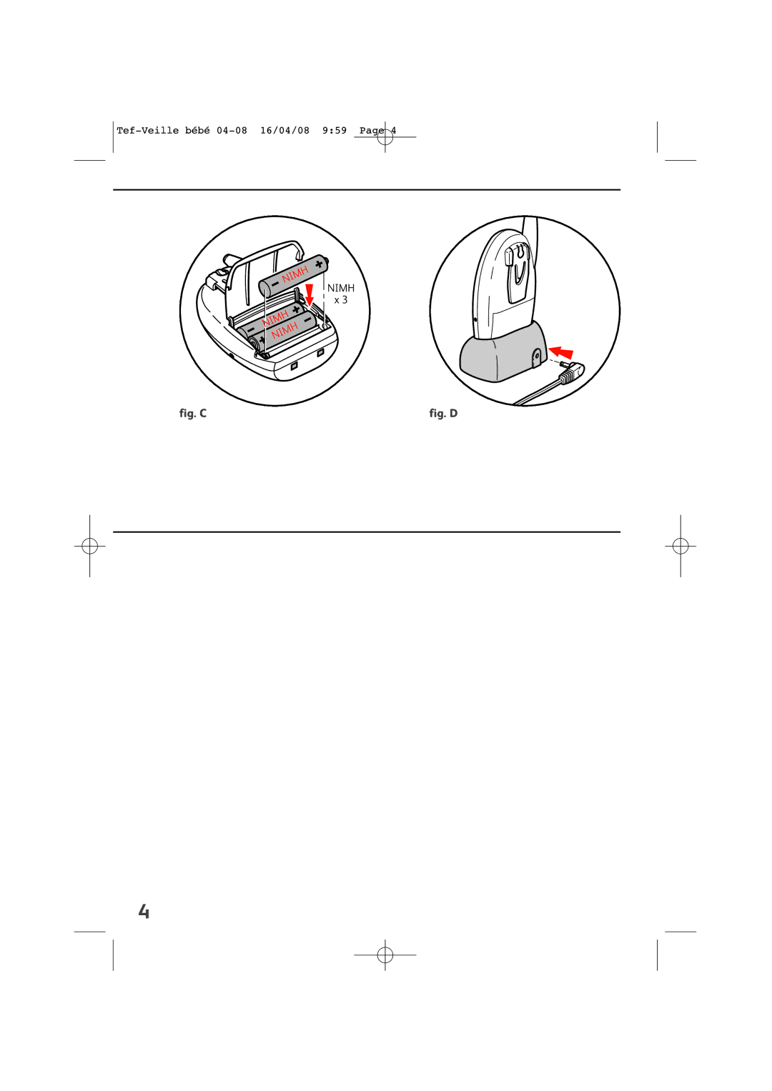 Tefal BH1200J9 manual Fig. C 