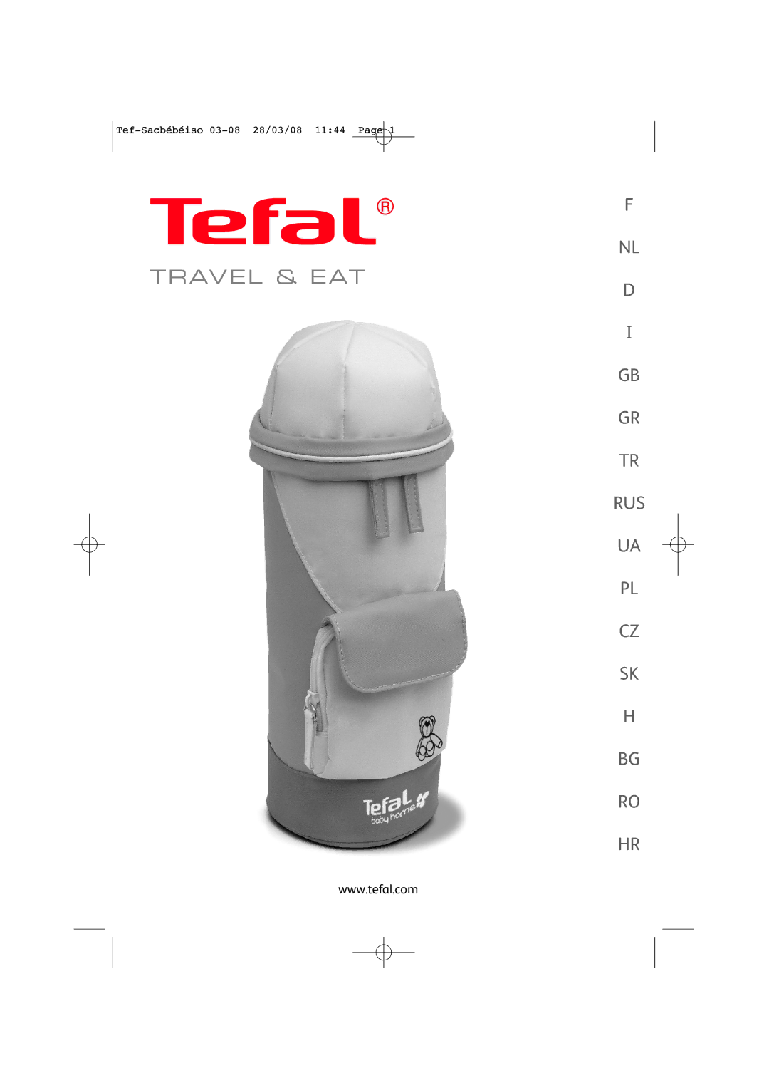 Tefal BH7366J8 manual Travel & EAT 