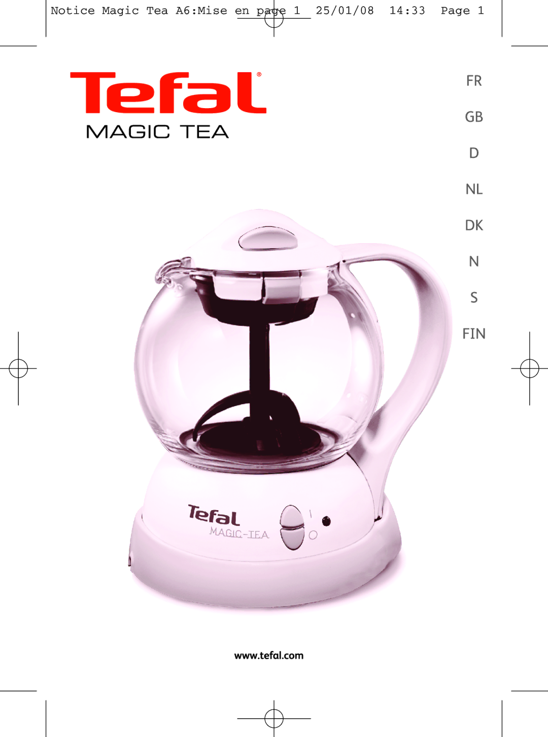 Tefal BJ100524, BJ100510, BJ100539 manual 