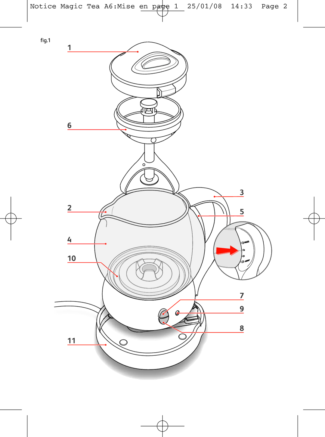 Tefal BJ100539, BJ100510, BJ100524 manual 