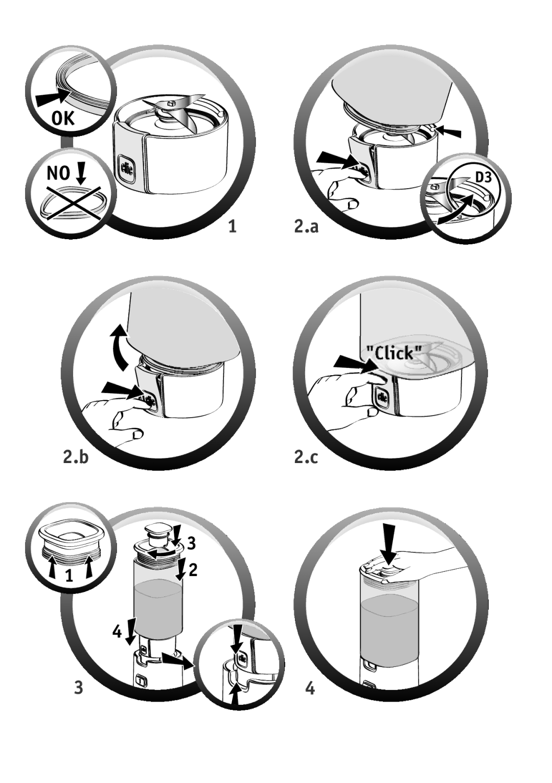 Tefal BL1401KR manual B2.c 