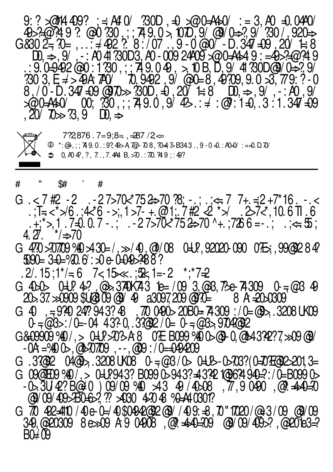 Tefal BL300838, BL3008AC manual Bei fehlerhaftem Anschluss erlischt die Garantie 