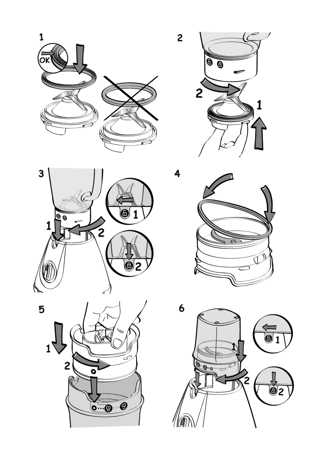 Tefal BL3008AC, BL300838 manual 