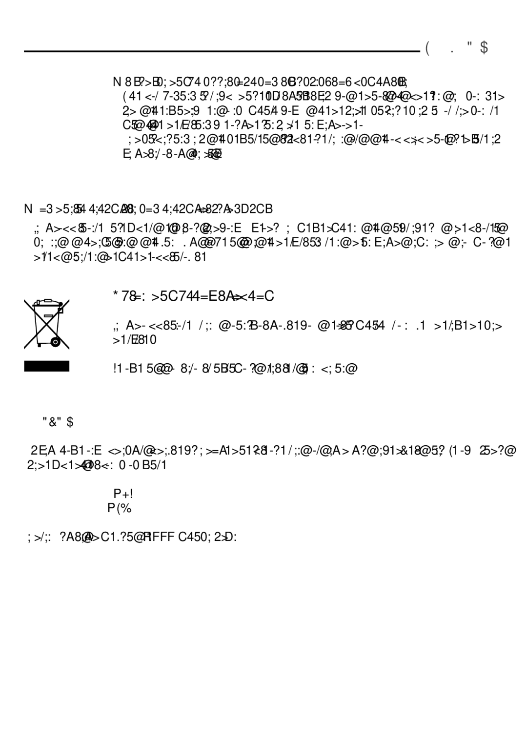 Tefal BL3011AC, BL3011A4, BL301141 manual Recycling, Disposal of the appliance and its packaging materials 