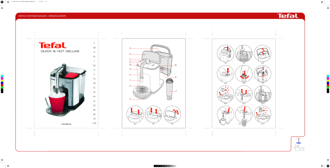 Tefal BR306845C manual 108 